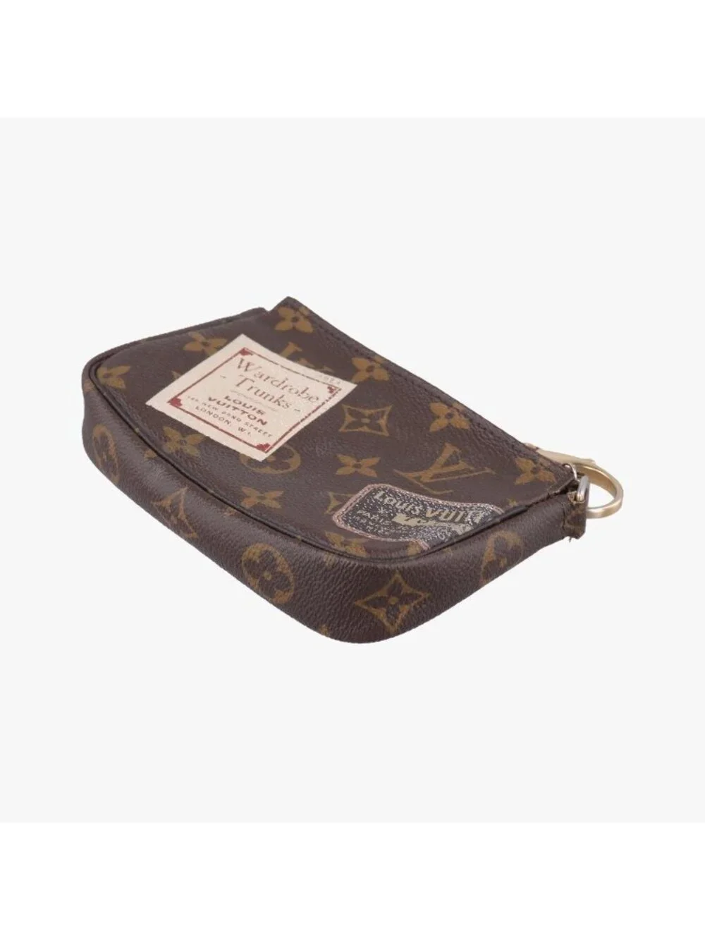 Louis Vuitton Mini Pochette Brown Monogram Canvas Handbag